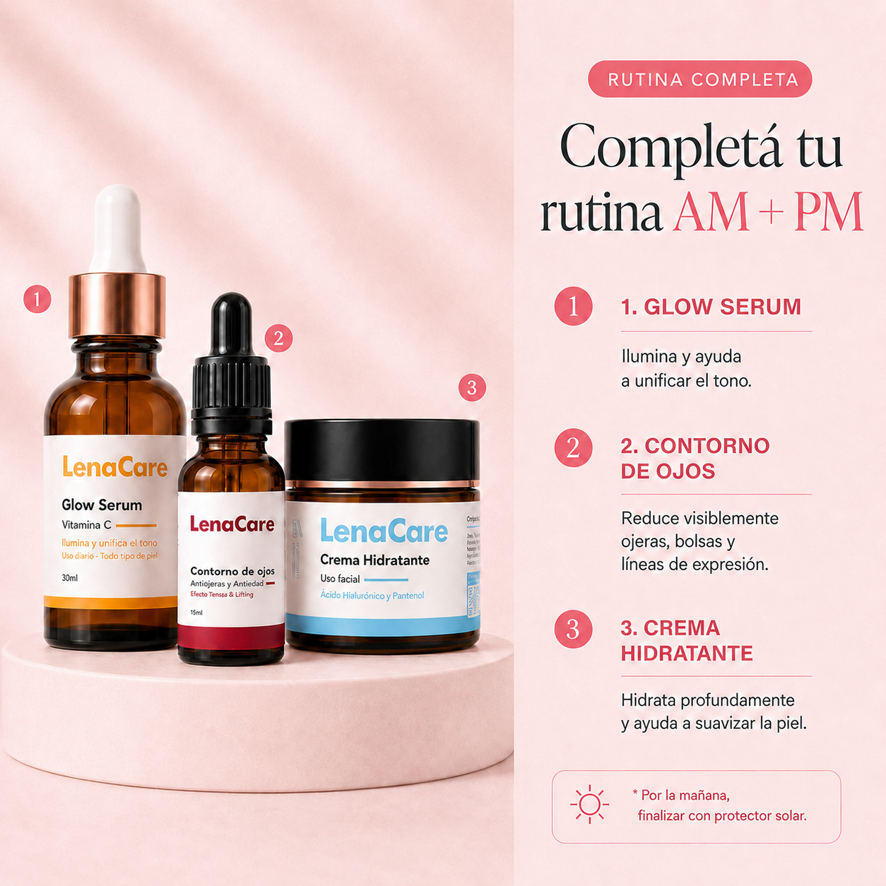 Rutina Completa | Antioxidante, Antiojeras e Hidratación Profunda