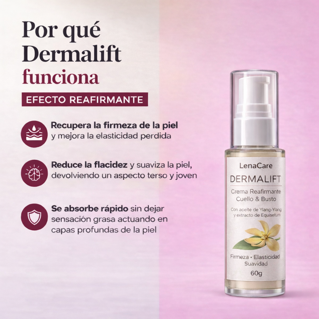 Dermalift™ | Tratamiento Reafirmante Intensivo Cuello y Busto